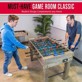 img 3 attached to Game Room Foosball Table By GoSports - Perfect For Big Fun And Endless Entertainment!