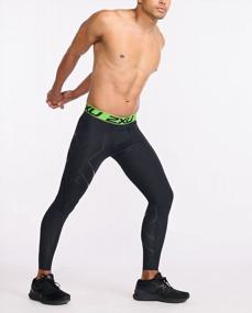 img 2 attached to Men'S Compression Recovery Tights By 2XU
