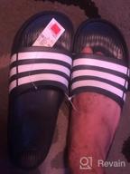 img 1 attached to Adidas Duramo Slide Sandal Dkblue: Men's Athletic Shoes for Style and Comfort review by Braxton Jackson