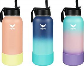 img 1 attached to Vmini Protective Silicone Boot - Anti-Slip Bottom Sleeve Cover For Hydro Flask & 12-40 Oz Water Bottles