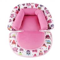 удобная и безопасная подушка для поддержки головы в автокресле для малышей - розовая kakiblin мягкая поддержка шеи и тела для вашего ребенка логотип