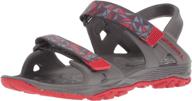 👟 merrell girls hydro sandal medium girls' shoes - athletic: a perfect blend of style and function for active girls logo