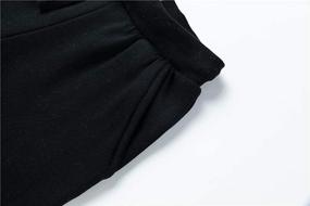 img 1 attached to 👧 Ultra-Comfortable UNACOO Fleece Sweatpants for Girls - Stylish and Versatile Pants & Capris
