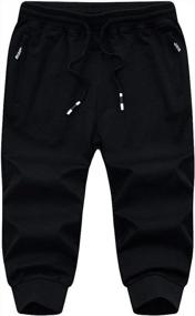 img 2 attached to 🏋️ Powerthrough Performance: MAGNIVIT Workout Joggers Bodybuilding Shorts