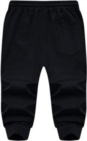 img 1 attached to 🏋️ Powerthrough Performance: MAGNIVIT Workout Joggers Bodybuilding Shorts