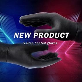 img 3 attached to Rechargeable Heated Glove Liners For Women Men - Perfect For Work, Skiing, Fishing & Hunting!