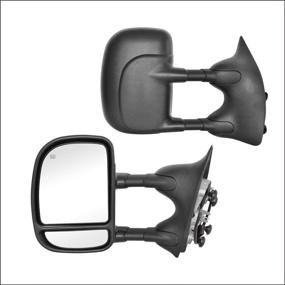 img 4 attached to 🔌 Ultimate Perfit Zone Power Heated Towing Mirrors 1999-2007 F-250 F-550 Superduty