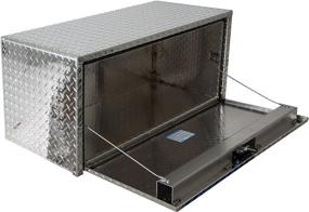 img 3 attached to 📦 Buyers Products 1705160 Diamond Tread Aluminum Underbody Truck Box: Secure Storage Solution with T-Handle Latch - 14 x 16 x 24 Inch