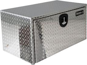 img 4 attached to 📦 Buyers Products 1705160 Diamond Tread Aluminum Underbody Truck Box: Secure Storage Solution with T-Handle Latch - 14 x 16 x 24 Inch