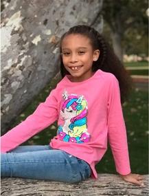 img 1 attached to 🦄 HH Family Unicorn Shirts Girls' Clothing - Tops, Tees & Blouses