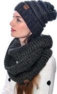 infinity beanie charcoal debra weitzner women's accessories ~ scarves & wraps логотип