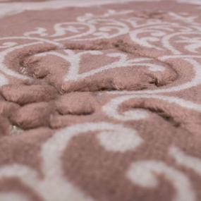 img 1 attached to Modefa Orthopedic Prayer Rug Padded Foam Cushion Janamaz Sajjada One Inch Thick Soft Velvet Islamic Namaz Sajadah Carpet (Pink)