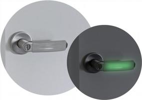 img 4 attached to Non-Slip Remedic Door Knob Cover Grips For Arthritis & Seniors - Set Of 4 Glows In The Dark!