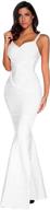 meilun bandage fishtail bodycon antipink women's clothing ~ dresses logo