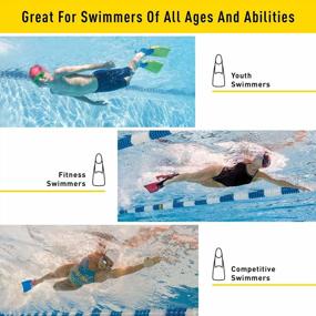 img 3 attached to Long Floating Fins For Swimming And Snorkeling By FINIS – Use Size Chart For Accurate Sizing