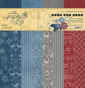 img 2 attached to Get Cozy With Graphic 45 - Complete Designer Pack With 12X12 Paper Pack, Patterns & Solids, 8X8 Paper Pad, Ephemera, Journaling Cards, Flower Assortment, And Chipboard