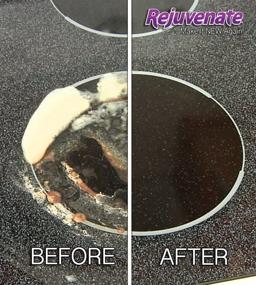 img 2 attached to 🧼 Rejuvenate Glass and Ceramic Cooktop and Oven Cleaner: Eliminate Worst Burnt-On Messes - Free Applicator Pad Included - 10 Ounce