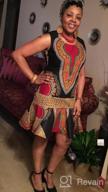 img 1 attached to Stand Out At Your Next Party In SHENBOLEN'S African Print Dashiki Dress review by John Shorter