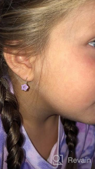 img 1 attached to Enchanting Elegance: Little Miss Twin Stars Earrings for Girls' Jewelry review by Greg Lockhart