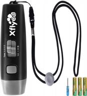 adjustable electronic whistle with lanyard - 3 tone & volume options, handheld sports whistle for referees, coaches, and p.e. teachers by xflyee logo