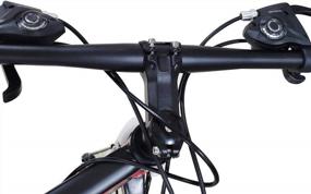 img 1 attached to 26-дюймовый горный велосипед Artudatech с 21-скоростными переключателями передач и магниевыми колесами со спицами черного/красного цвета для мужчин и женщин