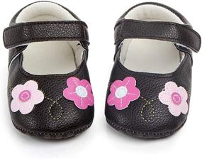 img 3 attached to 🌺 Adorable Floral Infant Toddler Walkers: Stylish Girls' Shoes and Flats for All Ages