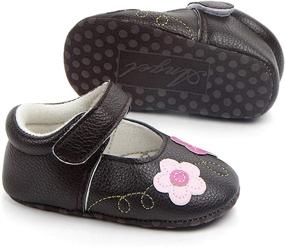 img 1 attached to 🌺 Adorable Floral Infant Toddler Walkers: Stylish Girls' Shoes and Flats for All Ages