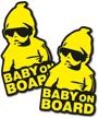 bulbacraft baby board sticker cars logo