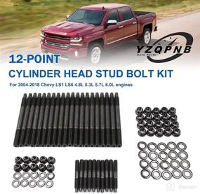 img 2 attached to 🔧 Premium 12-Point Cylinder Gasket Head Stud Bolt Kit - Compatible with LS1 LS3 5.3L 5.7L 6.0L Engines / Chevy LS1 LS6 4.8L 5.3L 6.0L 234-4317 - Reliable and Long-Lasting Performance