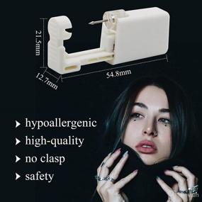 img 1 attached to 🔒 Enhance Safety and Convenience with Piercing WZPB Disposable Safety Supplies