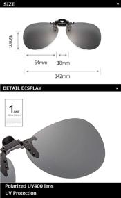 img 2 attached to Ultimate Protection: Litbun Sunglasses Prescription Eyeglasses for Eye Safety