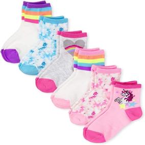 img 1 attached to Childrens Place Girls Socks MULTI Girls' Clothing via Tops, Tees & Blouses
