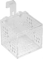 🐟 acrylic aquarium breeder box: transparent fish breeding tank for hatchery, incubation, and isolation logo