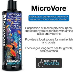 img 1 attached to 🐠 Brightwell Aquatics Microvore - Microdiet for Planktivorous Marine Fish, Corals and Invertebrates