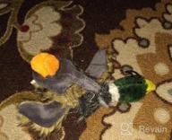 img 1 attached to Wangstar Plush Pet Mallard Duck Dog Toy - 9 Inch Squeaky Chew Toy For Small To Medium Sized Dogs review by Jonathan Roloff