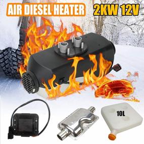img 1 attached to Superfastracing 2KW 12V LCD Air Diesel Heater For Motor-Home Truck Bus Car