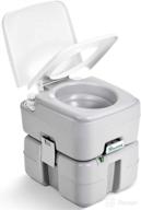 🚽 yitahome portable toilet 5.3 gallon: level indicator, t-type water outlets, anti-leak handle | perfect for camping, boating, hiking, trips logo