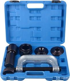 img 4 attached to DAYUAN Ball Joint Press & U Joint Removal Tool Kit for Enhanced 🔧 Performance on 2WD and 4WD Vehicles - Includes 4x4 Adapters for Cars and Light Trucks