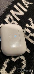img 5 attached to Upgrade Your Airpod Pros With A Wireless Charging Case: 660 MAh Charger Replacement With Pairing Sync Button In White