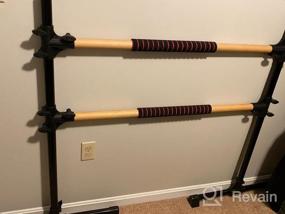 img 6 attached to 4Ft Freestanding Ballet Barre - Adjustable And Portable With Carrying Bag For Dancing And Stretching By PreGymnastic, Upgraded Version