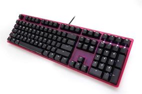 img 2 attached to Ducky One Pink Translucent Case Keyboard: Stylish And Functional Typing Companion