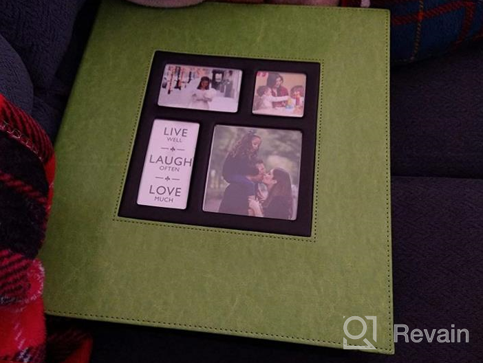 img 1 attached to Extra Large Capacity Family Wedding Photo Album - Holds 600 4X6 Horizontal And Vertical Pictures - Ywlake 600 Pocket Album In Blue Color review by Jason Sergeantson