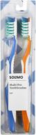 🦷 enhance your dental care with amazon brand solimo multi toothbrushes logo