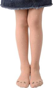 img 2 attached to Stylish 30Den Girls' Sheer Tights Fashion in Socks & Tights - Enhanced SEO