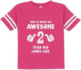 img 4 attached to Stylish Toddler Jersey T-Shirt: Boys' Clothing and Tops, Tees & Shirts for an Awesome Look