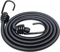 64in heavy duty marine grade bungee cords with 2 hooks - sgt knots (4pack) - perfect for bikes, tie downs, camping & cars! logo