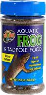 🐸 zoo med frog and tadpole aquatic food logo