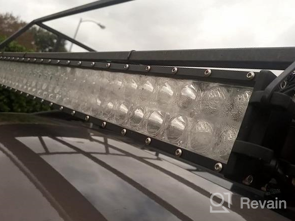 img 1 attached to Autofeel LED Light Bar Combo Kit - 52 Inch + 32 Inch 35000LM Flood Spot Beam With 4" LED Light Pods For Trucks, UTVs, And Boats review by Sean Franklin