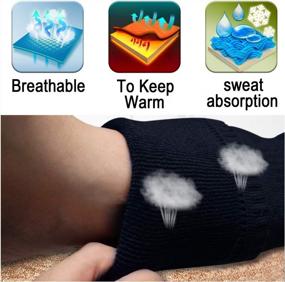 img 1 attached to Unisex Rechargeable Battery Heated Socks - Keep Your Feet Warm During Winter Activities. Electric Thermal Socks For Skiing, Hunting, And Biking. Perfect Insulated Foot Warmers For Men And Women.