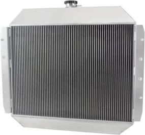 img 3 attached to 🔥 Premium Performance: Primecooling 56MM 3 Row Core Aluminum Radiator for Ford F100 F150 F250 F350 Truck Pickup 1966-79 /Bronco V8 1978-79
